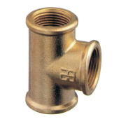 Guidi 0130.100010 Brass Tee Fitting - FFF - 2''1/2