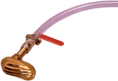 Water Scoop Kit For Ø19mm Hose (Water Scoop, Ball Valve, Hose Connection & 1m Hose + Clamps)