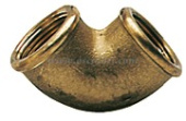 Osculati Brass Female/Female Reducing Elbow, 90° Thread Reducer Fitting