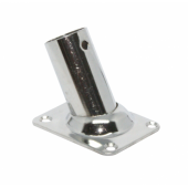 FNI Stainless Steel 60° Rectangular Base Plate Ring, Ø22–25 mm