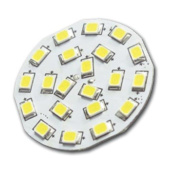 Hollex LED G4 10–30V 3W Warm White 21 LEDs Back Pin
