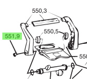 RM69 RM551.9 Sea Lock Lever Screw Set