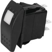 Euromarine LED Waterproof Rocker Switch - Mom-Off - 3 Contacts