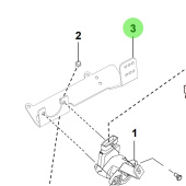 Bukh 00700-BS156 - Accelerator Position Sensor Support Bracket for S270J Engines