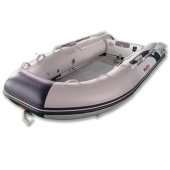 Hollex By Hibo Inflatable Boat 2.65 Aluminium Light Grey