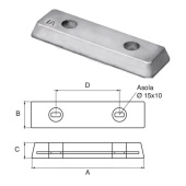 Trem L8113325 - Anodes For Engines Volvo-Penta