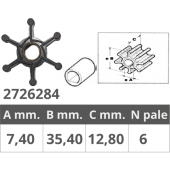 Finnord Johnson Impeller Ref. 09-1077B-9