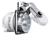 Allpa NEMA-32A Shore Power Inlet, Stainless Steel, 32a/230v, Earthed, Threaded Sealing Cover, IP56