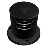 Lopolight 301-105ST-PRO - Navigation Light 3NM 135° White, Stern, Double, Black Anodized
