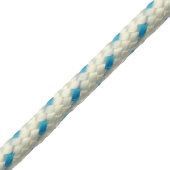 More Marine 064803BL Leechline 3mm White/Blue