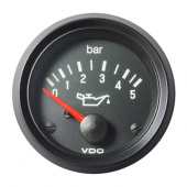 VDO 350-030-003G - Cockpit International Engine Oil Pressure 5Bar 52mm 12V