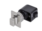 Talamex Push Button Rectangular Self-Latching Stainless Steel