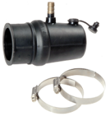 Radice Self-Aligning Rubber Inner Bearing With Water Inlet, For Propeller Shaft Ø40mm & Tube Ø54mm