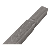 Signal Cone Foot Post Aluminium 2m