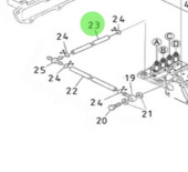 Nanni Diesel 970313629 - Fuel Tube for Nozzle Holder and Glow Plug Assembly