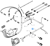 Vetus 08-00099 - Engine Wiring for DT470/80 D2009