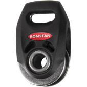 Ronstan RF21107 Series 20 Ball Bearing Orbit Block with Webbing Attachment Option, Single