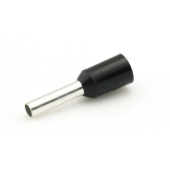 Ferrule Wire Connector - Black, 1.5 mm, 100 pcs.