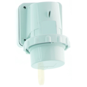 Bals Wall Mounting Appliance Inlet - With Closure Cap 230V - 16A - 2P+T