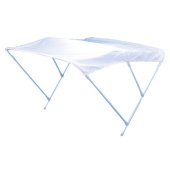 Trem Bimini Tops White 3 Arches