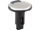 Attwood LightArmor Plug-In Base Round with SS Cap