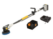 Batavia Twin Brush 18V Set Incl. Blue Brush, 4Ah Battery & 4Ah Charger