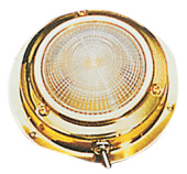 Osculati 13.544.11 - Brass Recessless Ceiling LED Light 138 mm