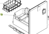 Isotherm SGC00327AA – Divider Bar for Bottles for DR49 Drawer Refrigerator