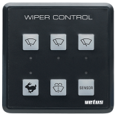 Vetus RWPANEL - Windscreen Wiper Control Panel for up to 3 Wipers 12/24 Volt