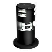 Lopolight 300-138+140+112G2STB - Navigation Light 6NM Masthead Double + 3NM 360° White + Panama Steering