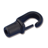 Bukh PRO C2805080 - Snap Hook Black Ø 5-6 mm