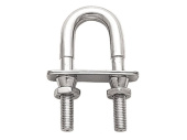 U-Bolt with Safety Nut 316 Stainless Steel 