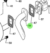 Bukh 008E7962 - Bleeder Valve Pipe for DV24RME and DV29RME Engines