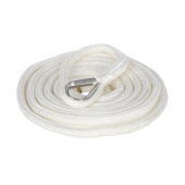 Plastimo Mooring Kit Braided Rope Thimble Eye Ø24mm L15m - White