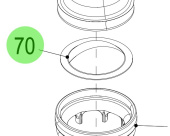 Steyr 2200449-0 - Oil Strainer for Steyr Engine Lubrication Systems