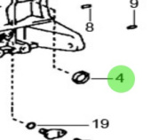 Nanni Diesel 970312036 - Sealing Cap for T4 and 4.380TDI Engines