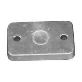 Tecnoseal Rectangular Zinc Plate Anode 72x47x10 mm