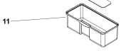 Isotherm SGC00457AA – Internal Plastic Drawer for FL115 Freeline 115 Elegance Fridge
