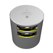 Lopolight 301-113ST - Navigation Light 3NM 135° Double Yellow Towing, Silver Anodized