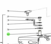 Nanni Diesel 95312292 - Speed Control Axle for T6 Series Engines