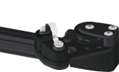 Antal 4266 - Aluminum Cam Cleat For End Fitting Type 100 (For Leech Line) (2x)