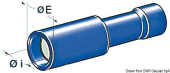 Osculati Pre-Insulated Bullet Connectors, Male & Female, for 1-6 mm² Cables