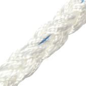 M-Ropes 8-Strand High-Tenacity White Polyester Mooring & Anchor Rope 10-24 mm, 200 m