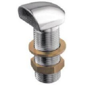 Plastimo 418854 - Metal Vents Straight Chromed Brass Connector 3/4"