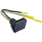 Attwood 12/24V Female Connector - 3 Conductors