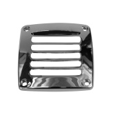 Nuova Rade 70238 - Evo Ventilation Shaft Grilles Cover, 92,5x92,5x16mm, Chrome