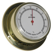 Altitude Hygrometer Brass Ø71 mm