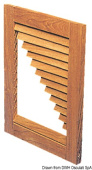 Osculati 71.607.04 - Teak Shutter Profile 122 cm