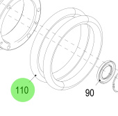 Steyr 2178821-0 - O-Ring 155 x 22