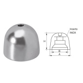 E. Polipodio Vetus Thruster Zinc Anodes with Stainless Steel Insert, Ø68 & Ø84 mm